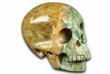 Realistic Autumn Jasper Skull #382114-1